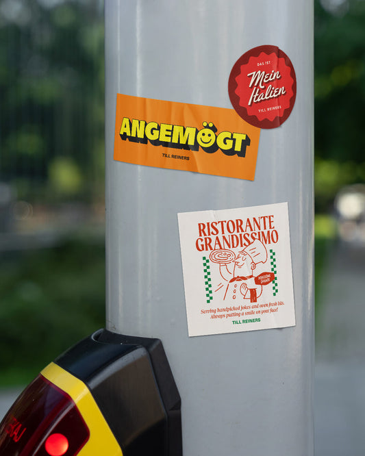 Stickerset (11 + 5) – Till Reiners × studio ciao